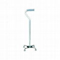 Adjustable Four foot walking stick for disabled 1