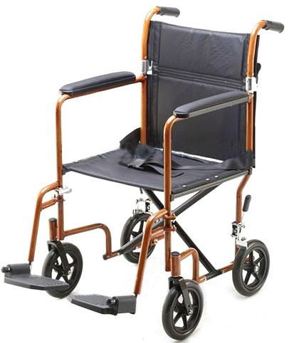 Full recline high back steel manual wheelchair from manufacturer 2