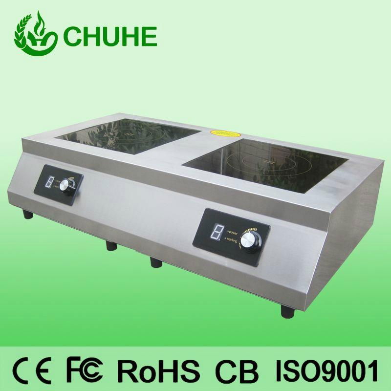 Double burner electric induction hobs  