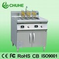 Commercial pasta cooker with cabinet  1