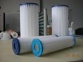 Polyester Cellulose Pleated Filters/paper water filter/swimming pool filter