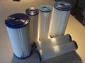 Polyester Cellulose Pleated Filters/paper water filter/swimming pool filter 2