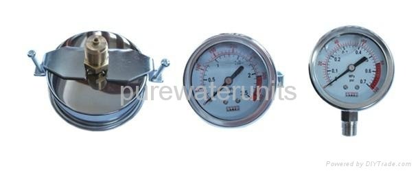 flow meter pressure gauge SDI apparatus water treatment components 3