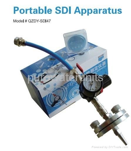 flow meter pressure gauge SDI apparatus water treatment components 4