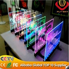 factory direct wholesale new desktop led writing board for promotion 