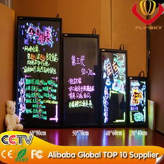 40*60cm LED writing board high quality with remote control new invention 2013 
