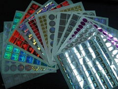  Hologram labels