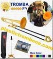 New !!! Plastic Trombone - Yellow 1