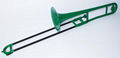 New!!! Plastic Trombone - Green 3
