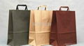 brown kraft paper bag printed paper bag shopping paper bags packaging bag 3