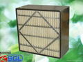 fold filter with bracket  air filter