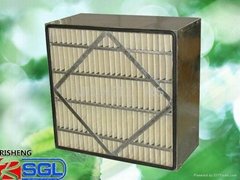 fold filter with bracket  air filter 