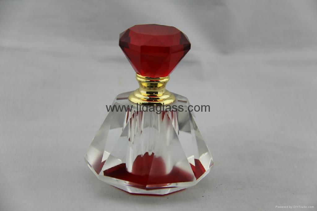 Crystal  perfume glass bottle 2