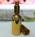 Electroplating glass bottle with sprayer 1