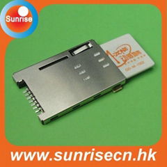 Push push sim card connectro