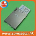 Push push sim card connector 1