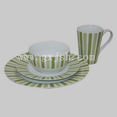 16 PCS ROUND DINNER SET