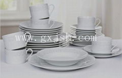 30PCS ROUND DINNER SET