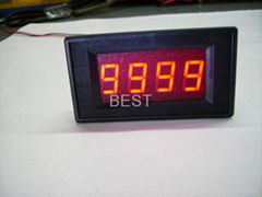 31/2 digital display panel meter of AC 2V current