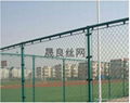 宜昌室外排球场专用绿色抗撞击钢丝围网 3
