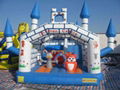 Hot sale indoor or outdoor inflatable castle 2