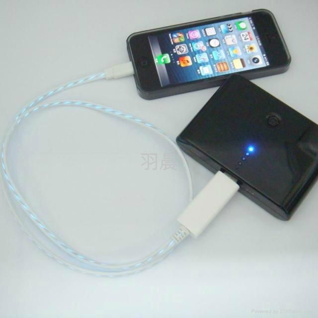 IPHONE5发光数据线 4