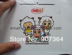 Clear sticker printing/free hipping