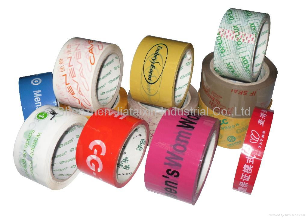 Peinted BOPP packing tape 2