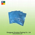 Colorful 3 side sealed facial mask bag