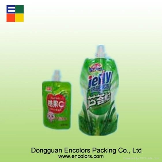 Colorful printing and lamination packaging plastic beverage bag 5