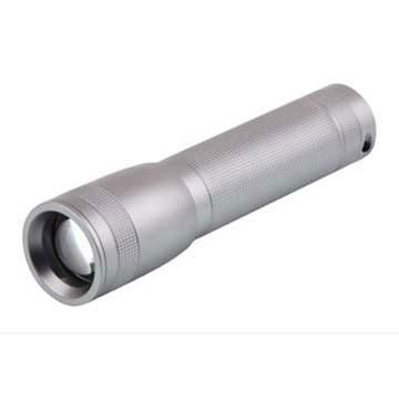 torchlight, 3W, Silver color, Aluminum, 140 lUMEN, 3A battery.