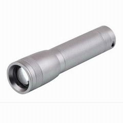 torchlight, 3W, Silver color, Aluminum, 140 lUMEN, 3A battery.