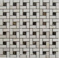 Marble mosaic tile