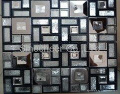 stainless steel mosaic tile