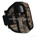 camo neoprene armband sport phone holder