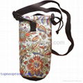 custom neoprene water bottle cooler sleeve bag