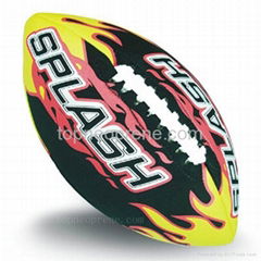 neoprene American football soccer ball beach footy ball