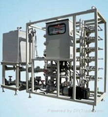 Waste cutting fluid filtration equipment