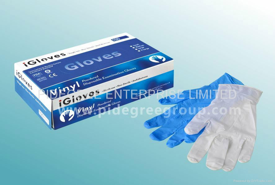 Clear Disposable Vinyl Gloves 2