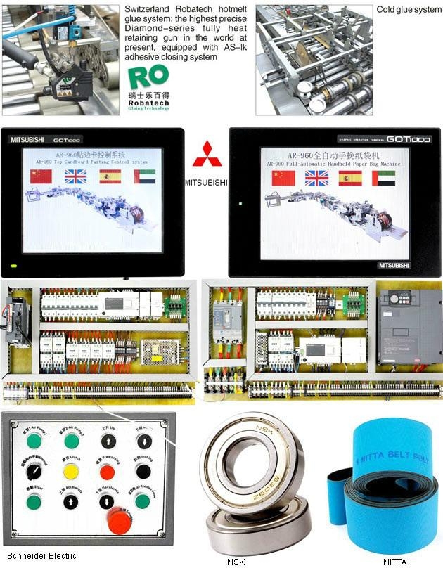 SemiAutomatic Type Paper Bag Tube Forming Machine RYR1100I ROYAL
