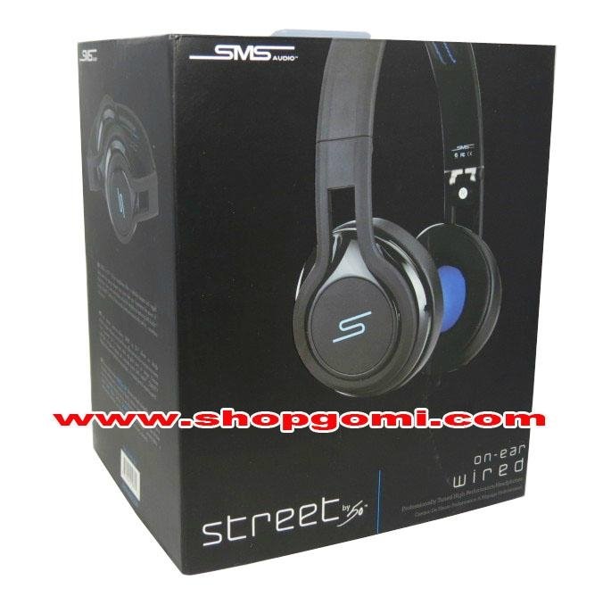 SMS Audio Street by 50 Cent Professionally Tuned Over-ear Wired Headphone White 2