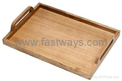 Eco-friendly Wooden Food Tray 3