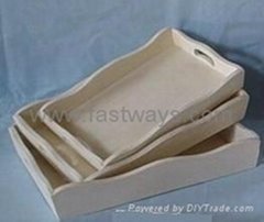 Wooden Tray for Wedding Decoration