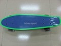 22.5''x6'' PP plastic skateboard 3