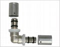F5 Brass fittings Press fitting Equal elbow with CE certificate