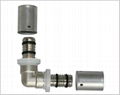 F5 Brass fittings Press fitting Equal