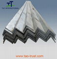 Galvanized unequal angle steel