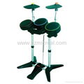 3 in 1 Wired Electronic Drum Set   for PS2/PS3//Wii    2