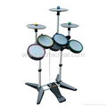 3 in 1 Wired Electronic Drum Set   for PS2/PS3//Wii    3