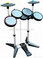 3 in 1 Wired Electronic Drum Set   for PS2/PS3//Wii    5